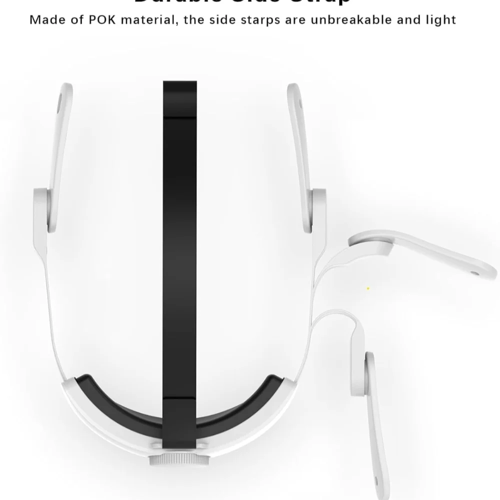 Oculus Quest 3 Comfort Head Strap in White and Gray